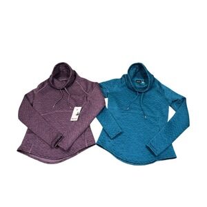 Marmot Annie‎ LS Hoodies Violet Blue Size Small Lot